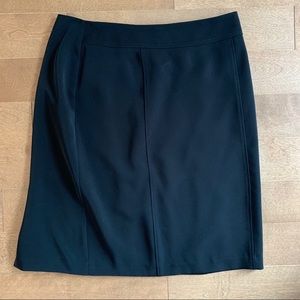 👗3/$20 ADDITION ELLE Black lined pencil skirt 14